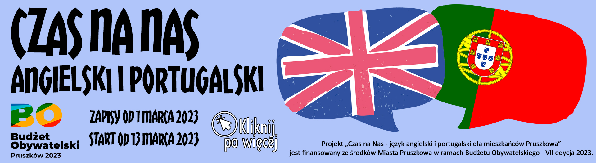 Czas na nas: angielski i portugalski