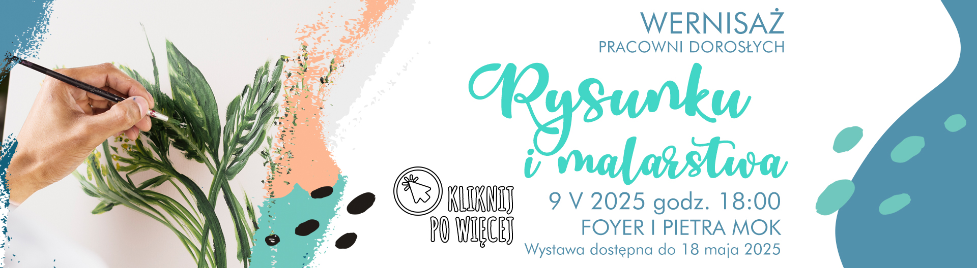 Wernisaż wystawy Pracowni Rysunku i Malarstwa
